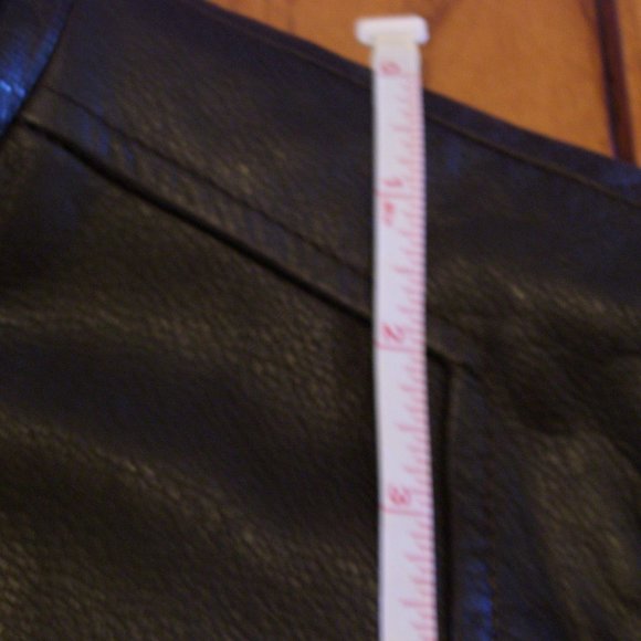 BCBG  Max Azria pebbled leather aviator flight jacket size 2 /4 /xxs/ xs - Picture 5 of 11